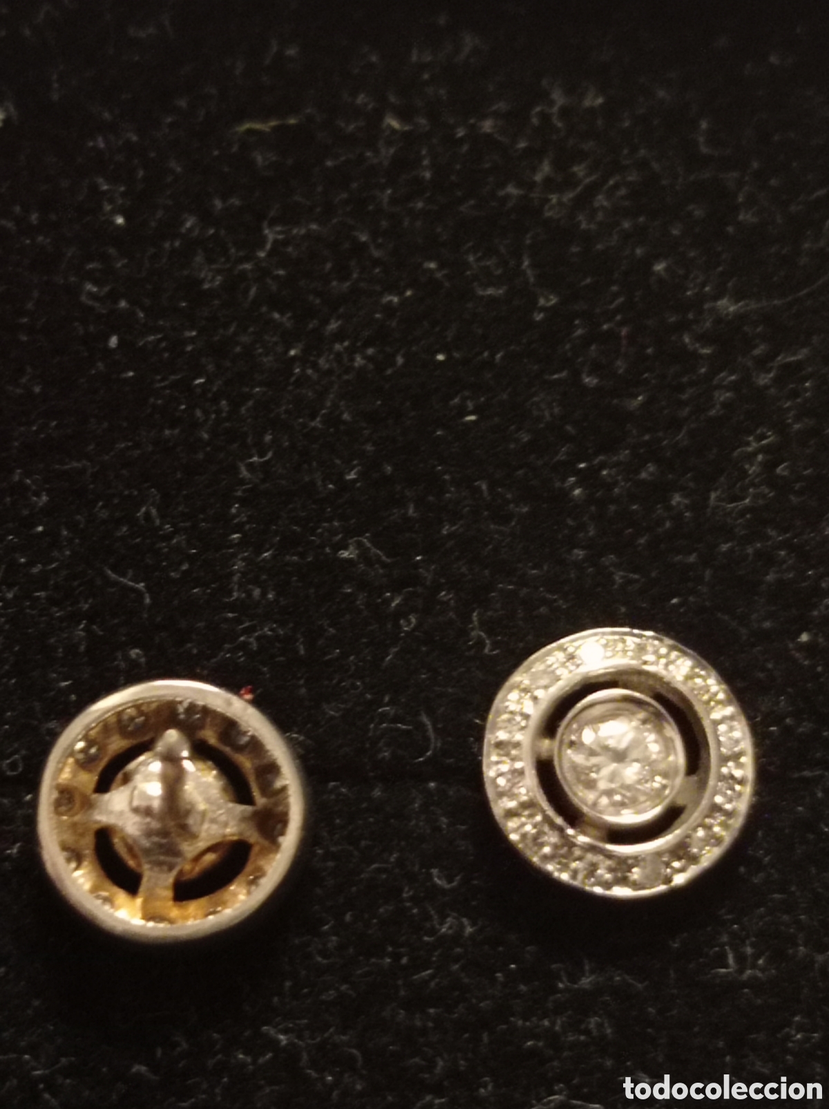 Joyeria: Pendientes de oro blanco y brillantes - Foto 2