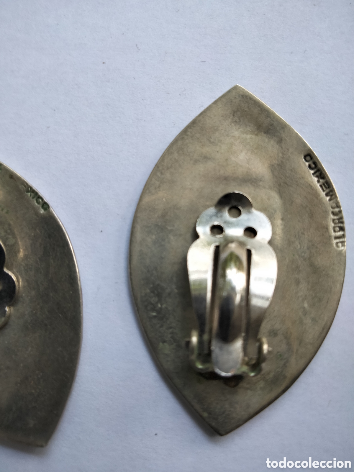 Joyeria: Pendientes de plata y abalone ,madre perla natural, Mexico - Foto 4
