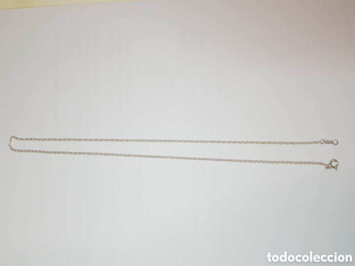 Joyeria: #230 Cadena plata de ley 925 42cm - Foto 2