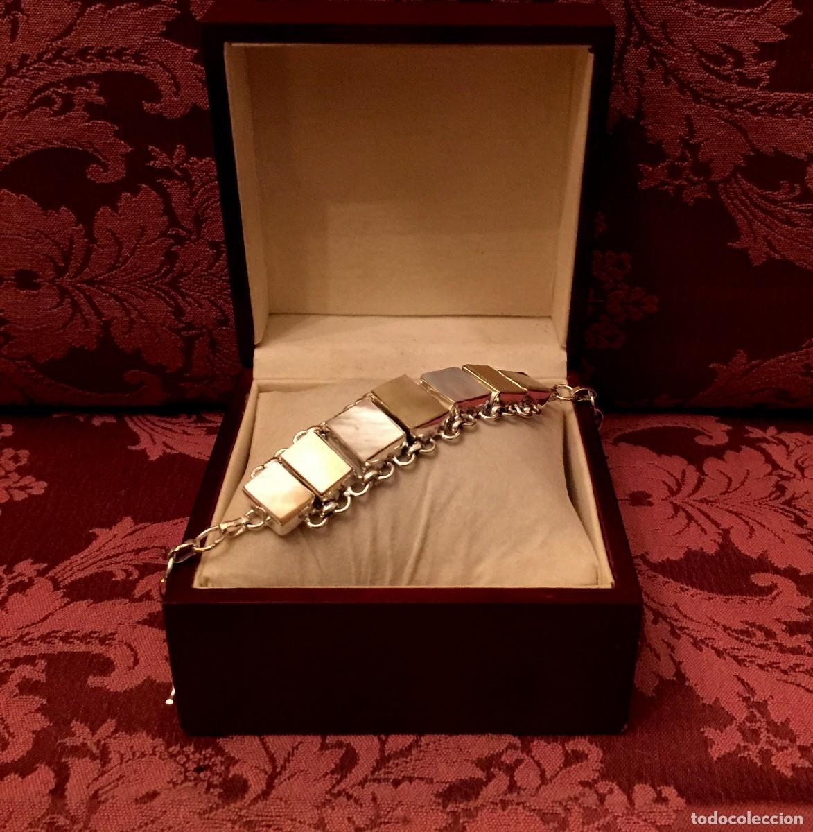 Joyeria: PULSERA CON MADREPERLA O N&Aacute;CAR - 24 GRAMOS. - Foto 1