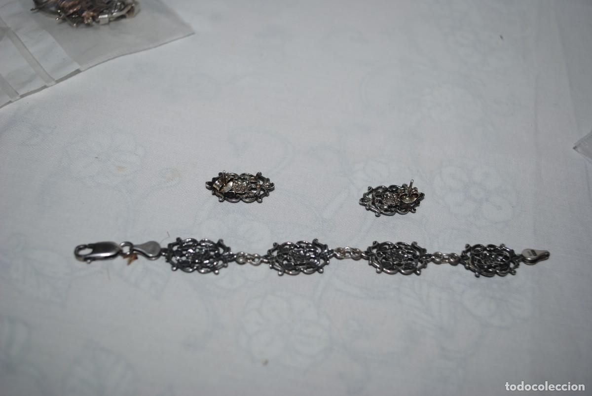Joyeria: JUEGO DE PULSERA , Y SARCILLOS DE PLATA - Foto 2