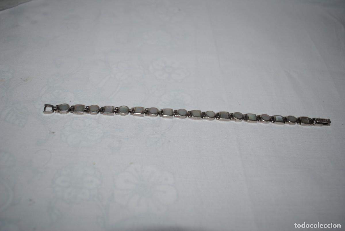 Joyeria: PULSERA DE PLATA Y NACAR - Foto 2