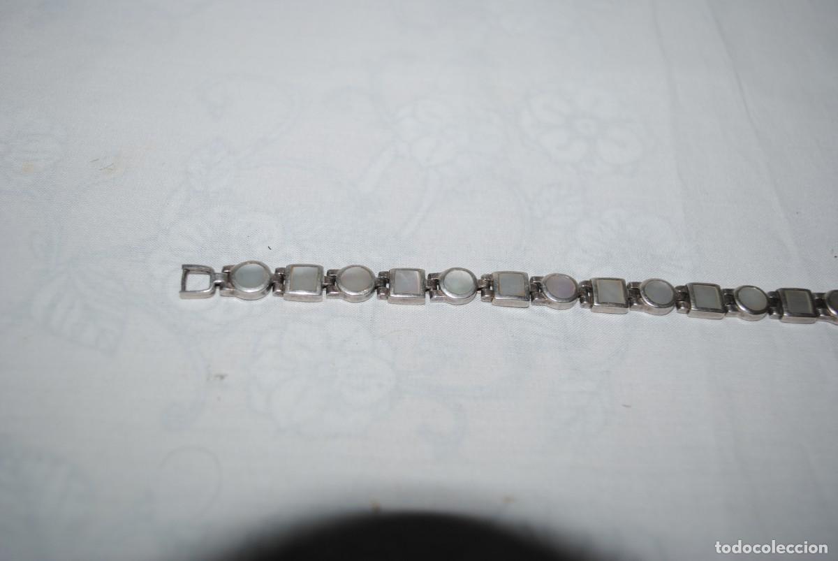 Joyeria: PULSERA DE PLATA Y NACAR - Foto 3