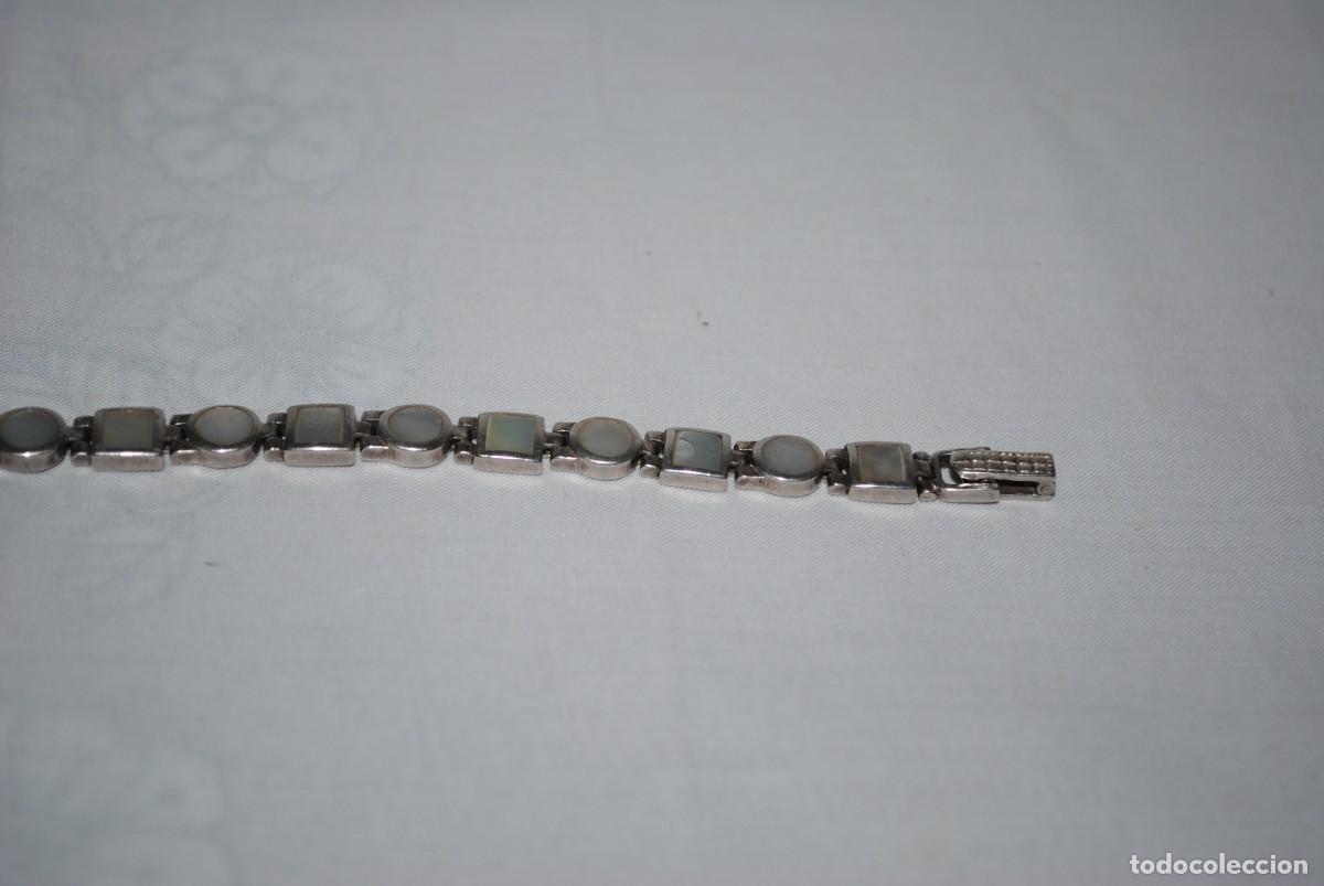 Joyeria: PULSERA DE PLATA Y NACAR - Foto 4