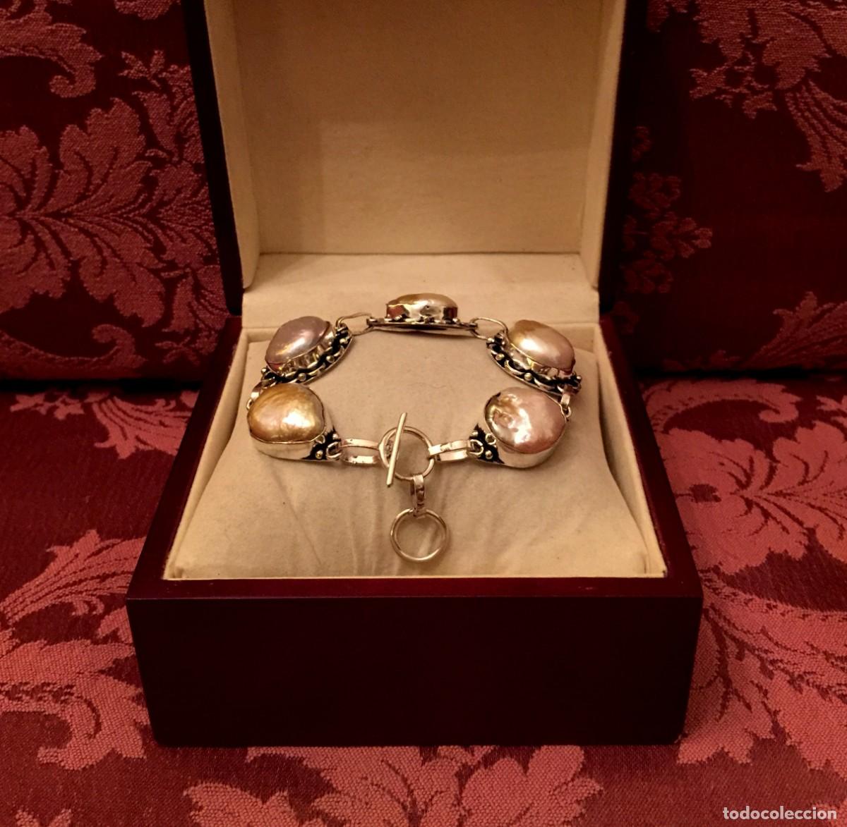 Joyeria: PULSERA CON PERLAS BARROCAS - 27 GRAMOS. - Foto 6