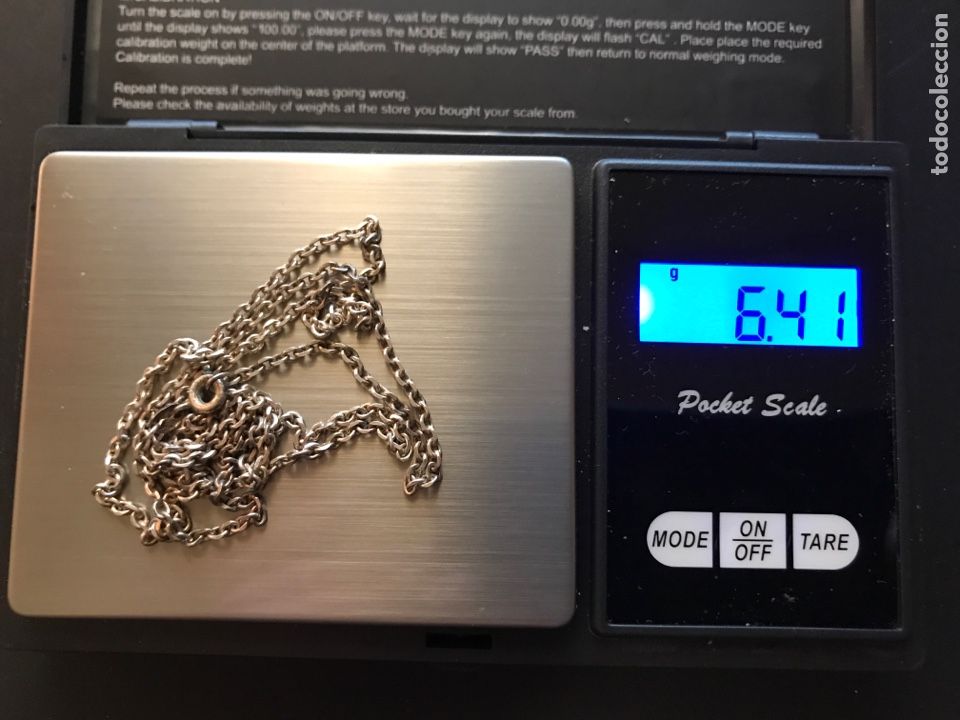Joyeria: Cadena de PLATA mod 1 a&ntilde;os 50 - Foto 3