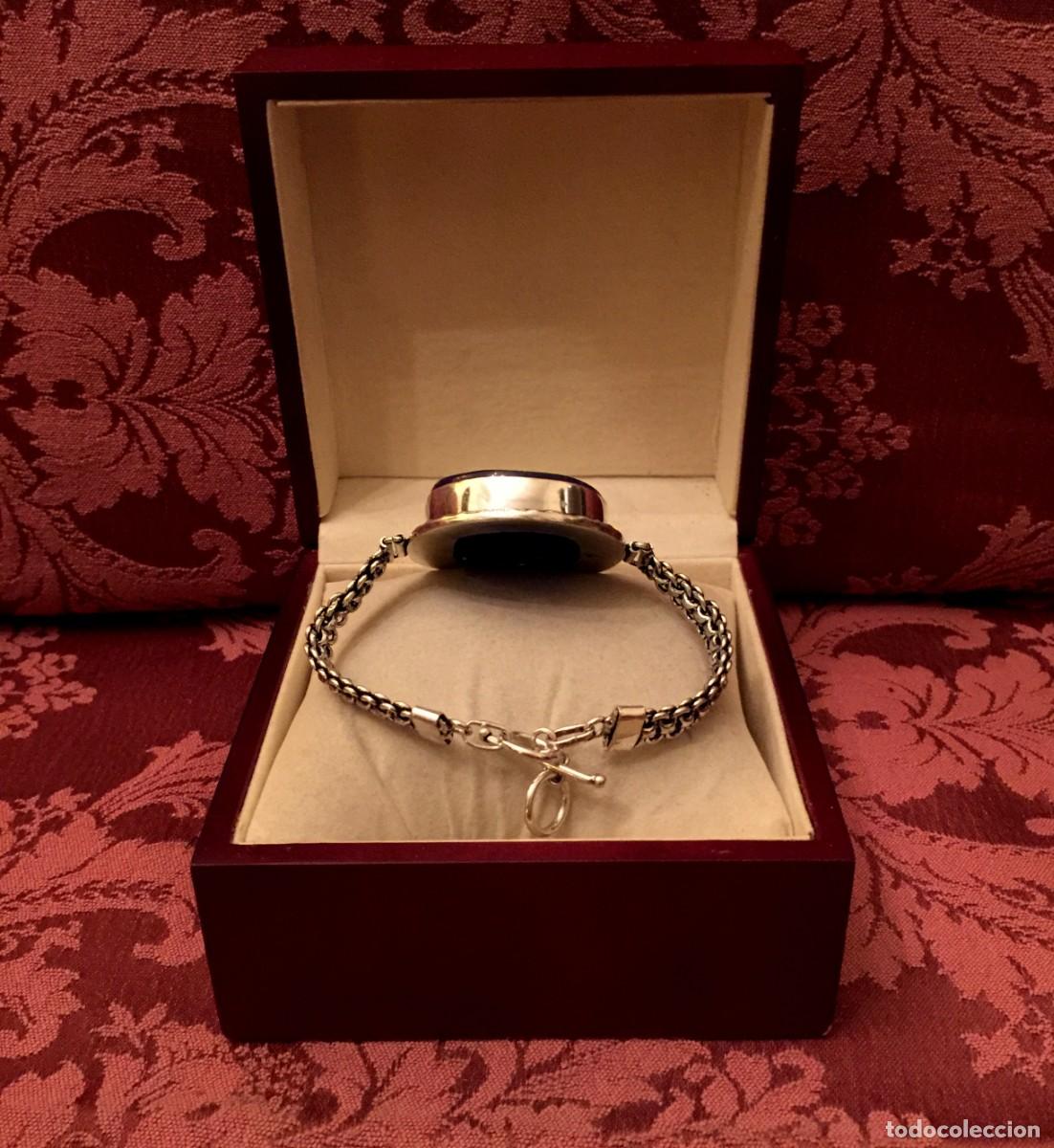Joyeria: PULSERA CON ZAFIRO NATURAL CENTRAL - 48 GRAMOS. - Foto 6