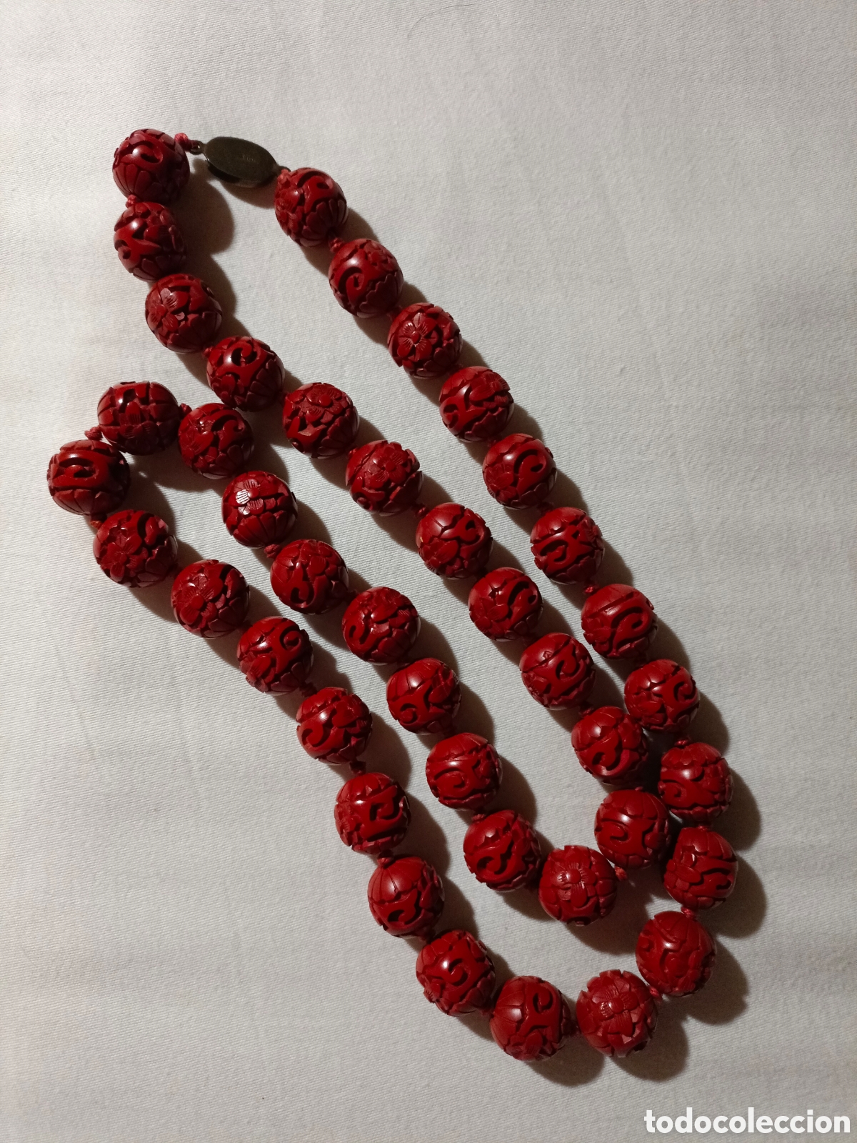 Joyeria: Collar cinabrio arte chino - Foto 6
