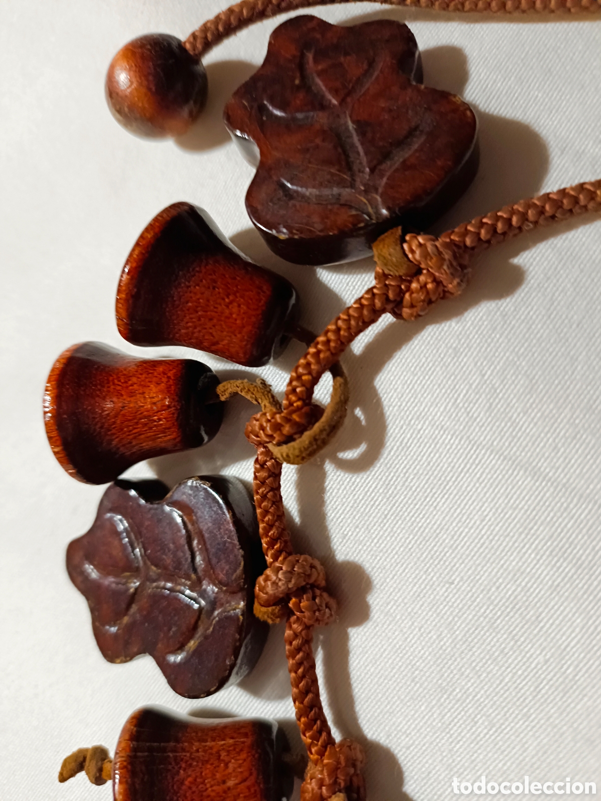 Joyeria: Collar de la madera de rosa - Foto 3
