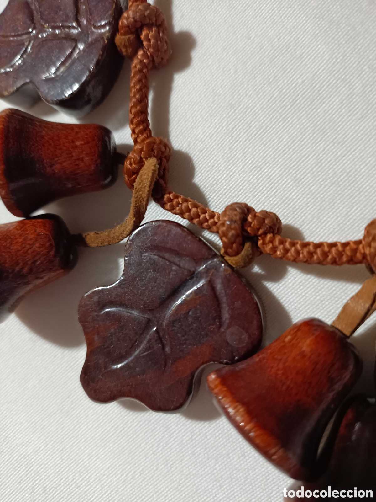 Joyeria: Collar de la madera de rosa - Foto 4