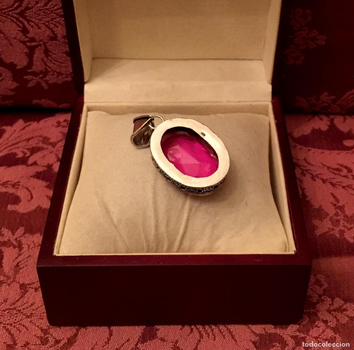 Joyeria: COLGANTE CON TOPACIO TALLADO - 19 GRAMOS. - Foto 4