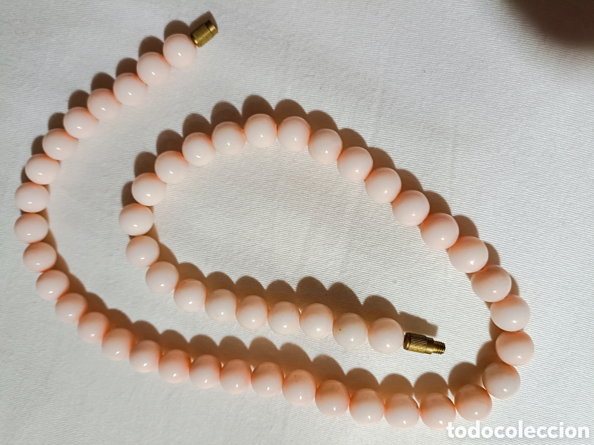 Joyeria: Collar corto de color rosa - Foto 3