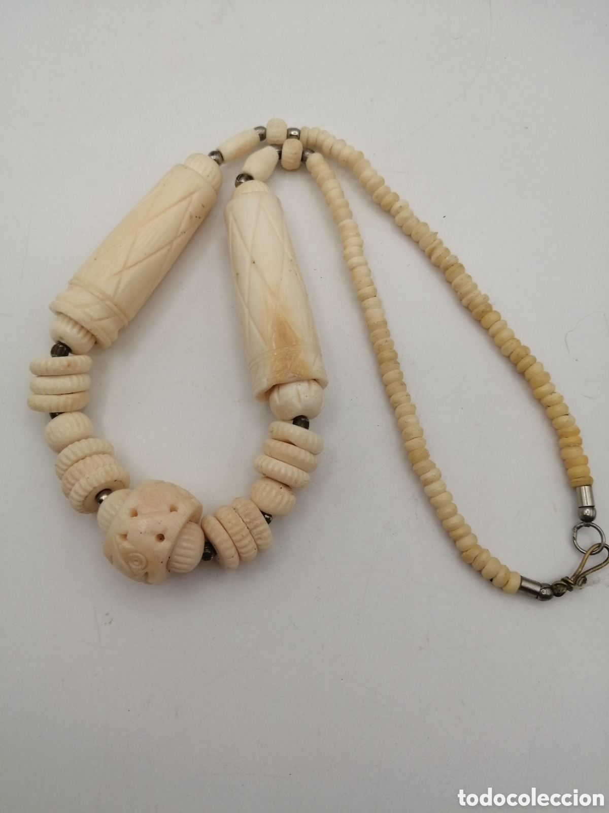 Joyeria: Collar hueso tallado - Foto 3