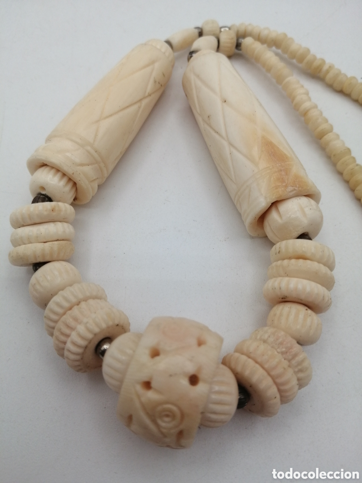 Joyeria: Collar hueso tallado - Foto 4
