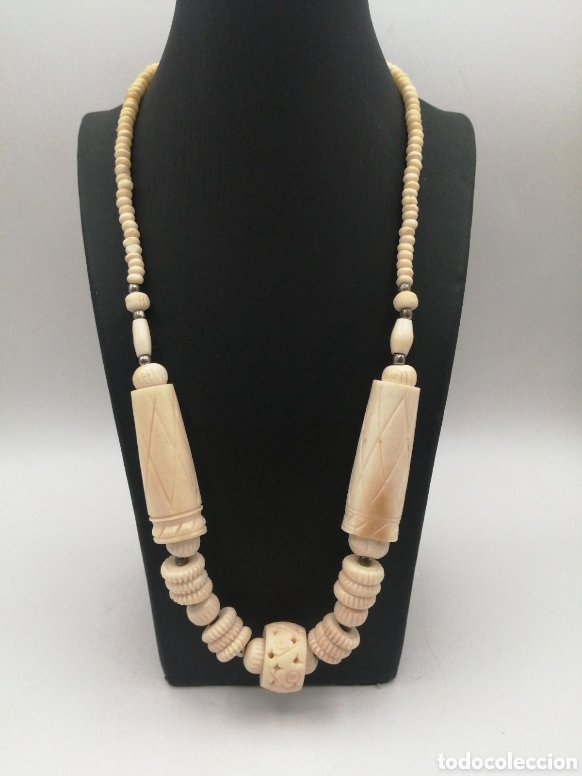 Joyeria: Collar hueso tallado - Foto 1