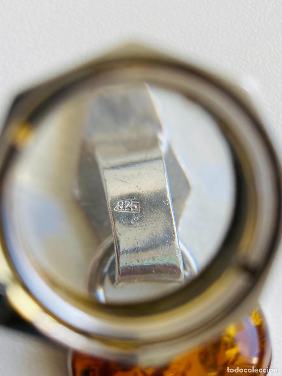 Joyeria: Colgante de plata 925 con &aacute;mbar - Foto 6
