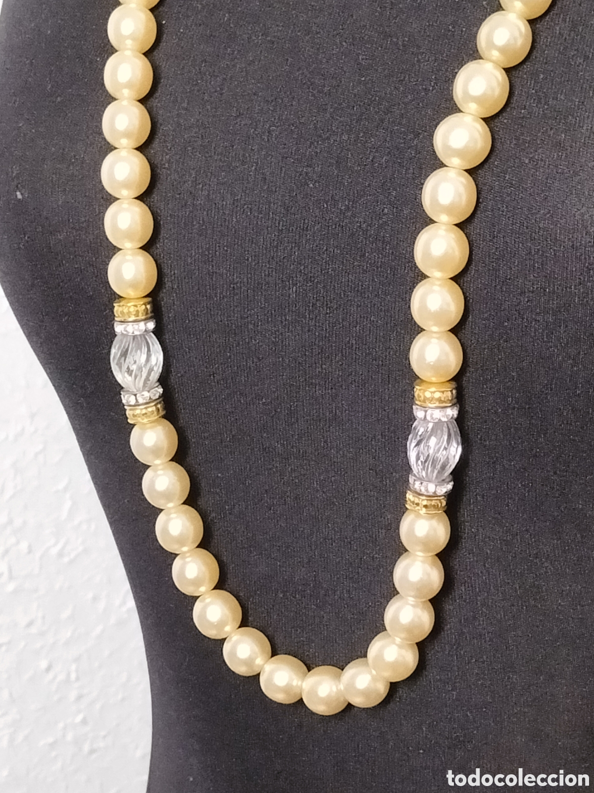 Joyeria: Gran collar perlas vintage - Foto 2