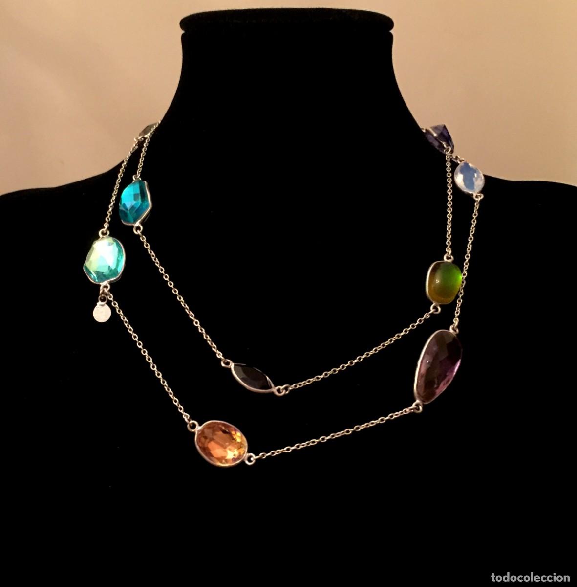 Joyeria: COLLAR CON MULTIGEMAS TALLADAS - 100 CM - Foto 2