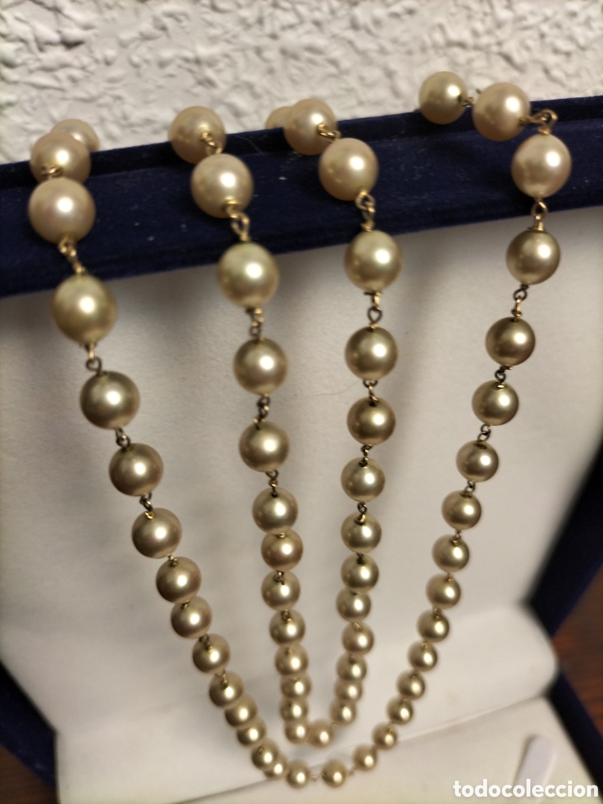 Joyeria: Collar largo perlas y plata - Foto 4