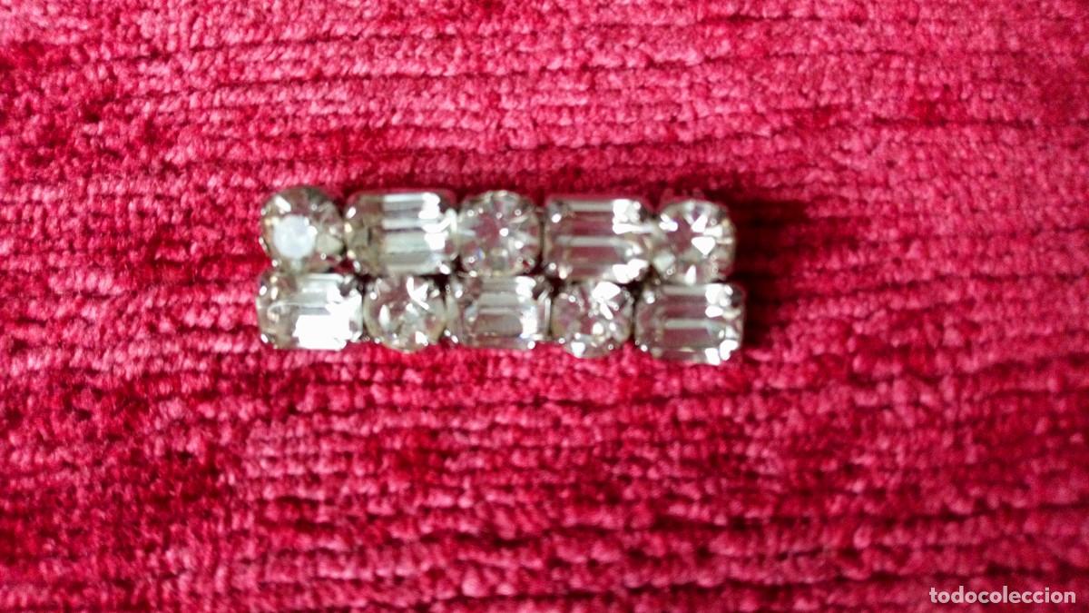 Joyeria: BROCHE DE PLATA Y CRISTALES - Foto 1