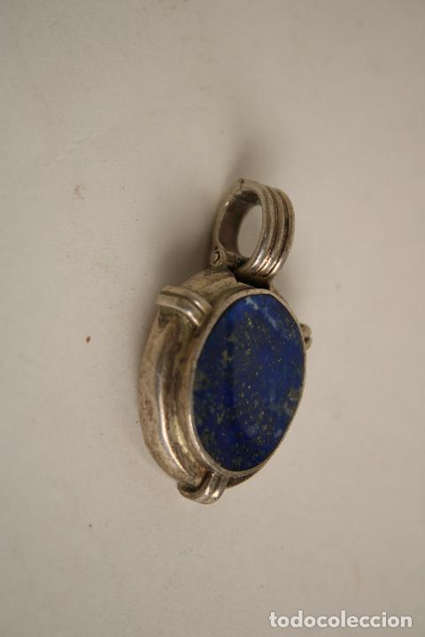Joyeria: Colgante en plata con Lapisl&aacute;zuli - Foto 2