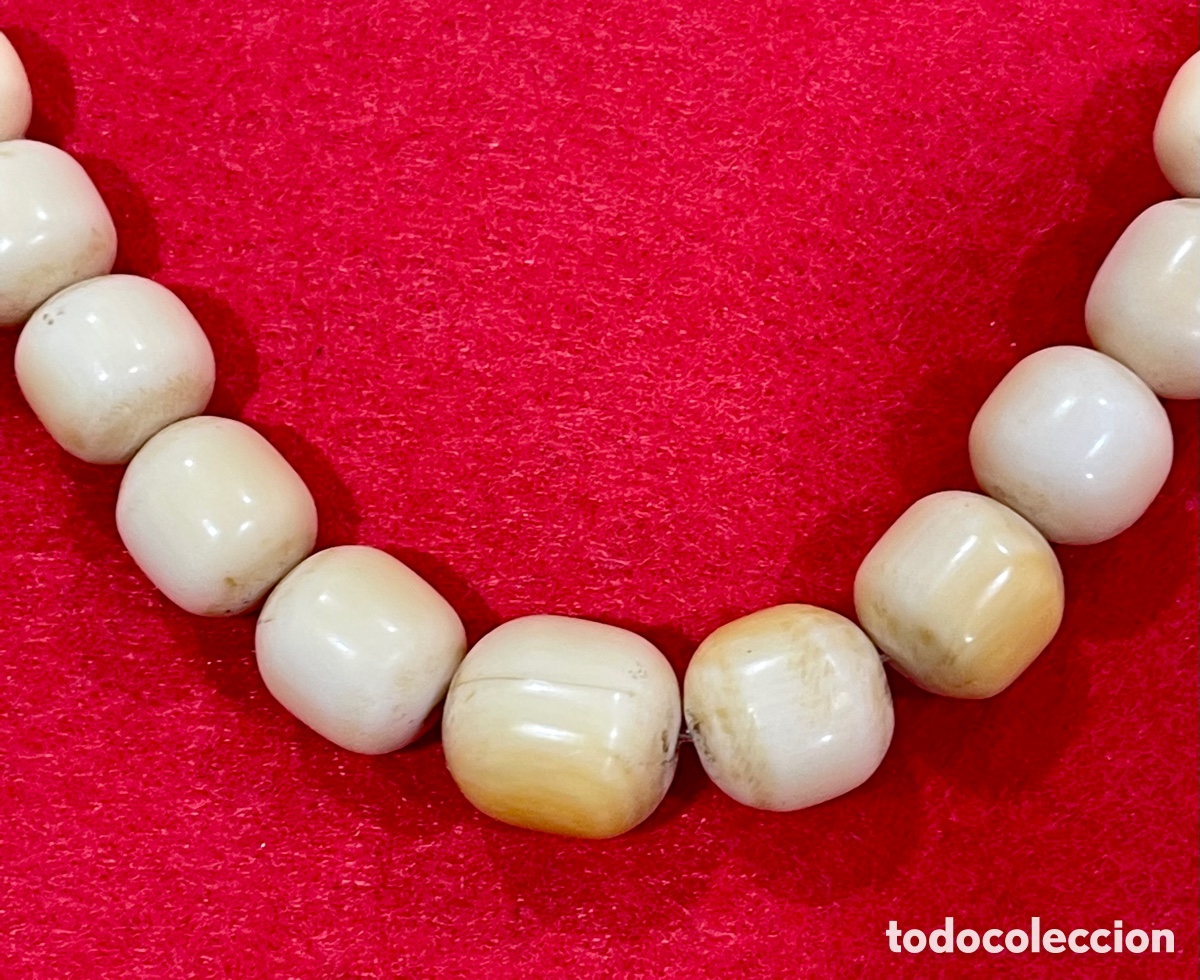 Joyeria: Bonito collar en hueso. - Foto 2