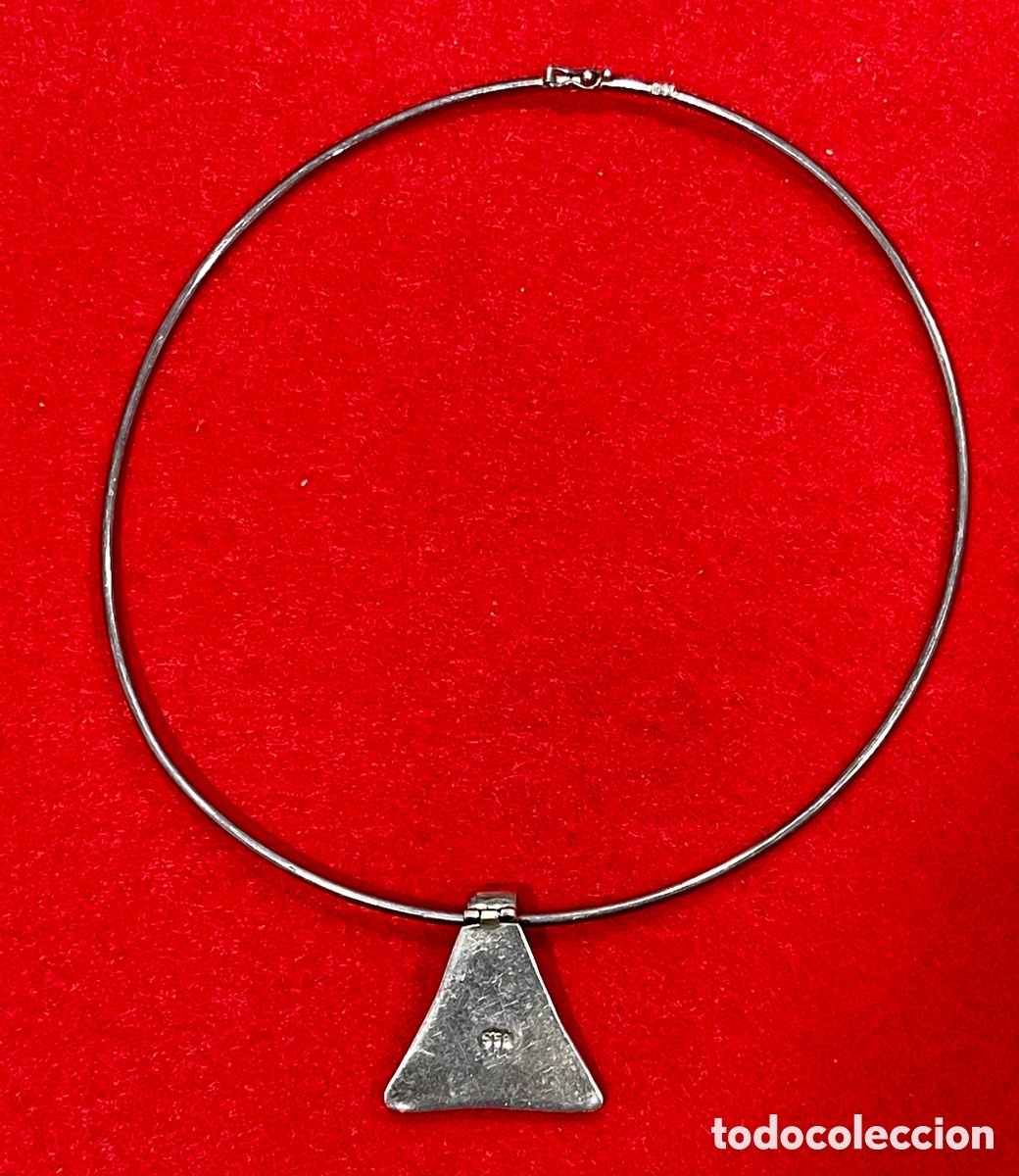 Joyeria: Bonito collar-gargantilla en plata de ley. - Foto 2