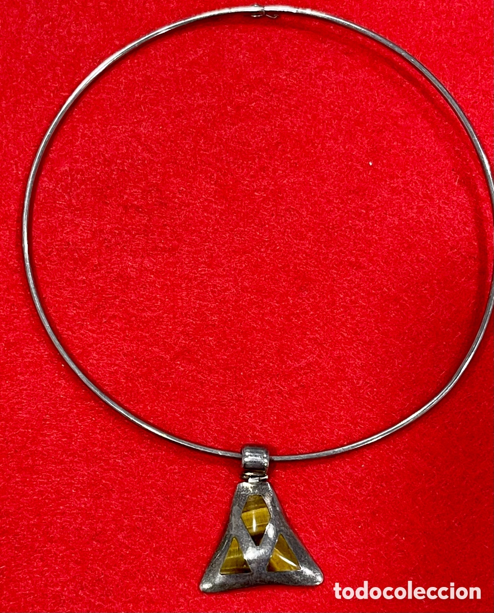 Joyeria: Bonito collar-gargantilla en plata de ley. - Foto 1