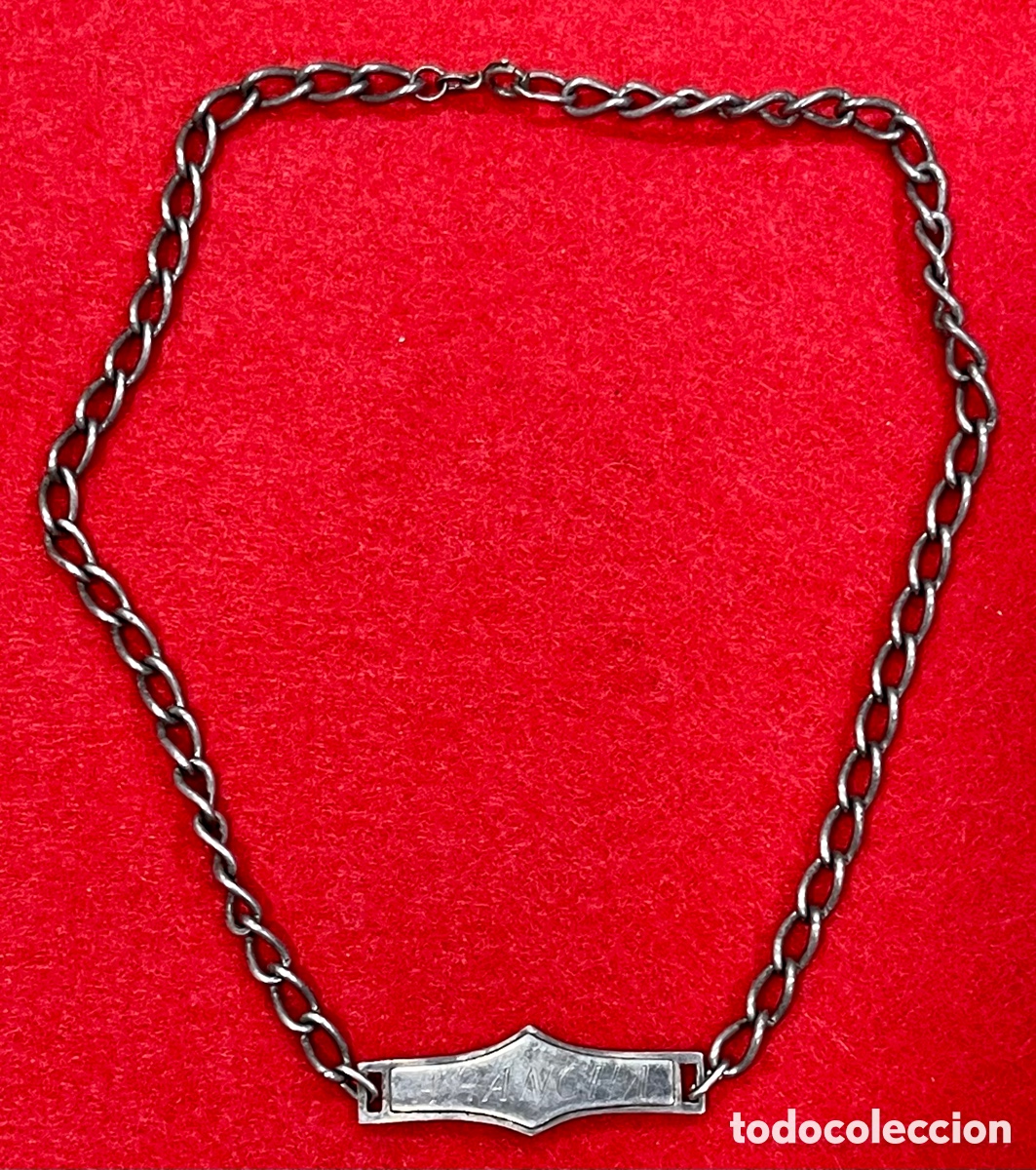 Joyeria: Collar-gargantilla en plata de ley. - Foto 1