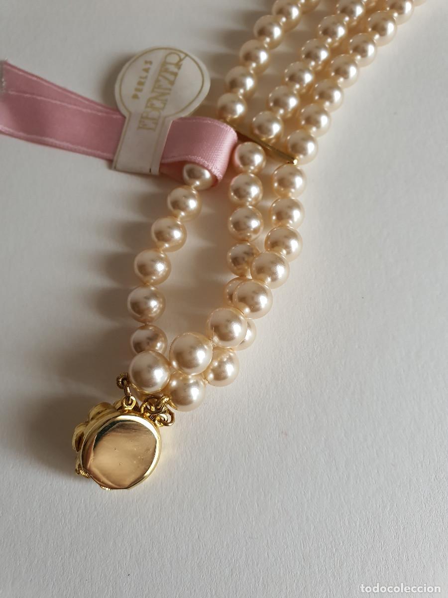 Joyeria: Pulsera de 3 vueltas. Perlas mallorca. Nueva - Foto 6