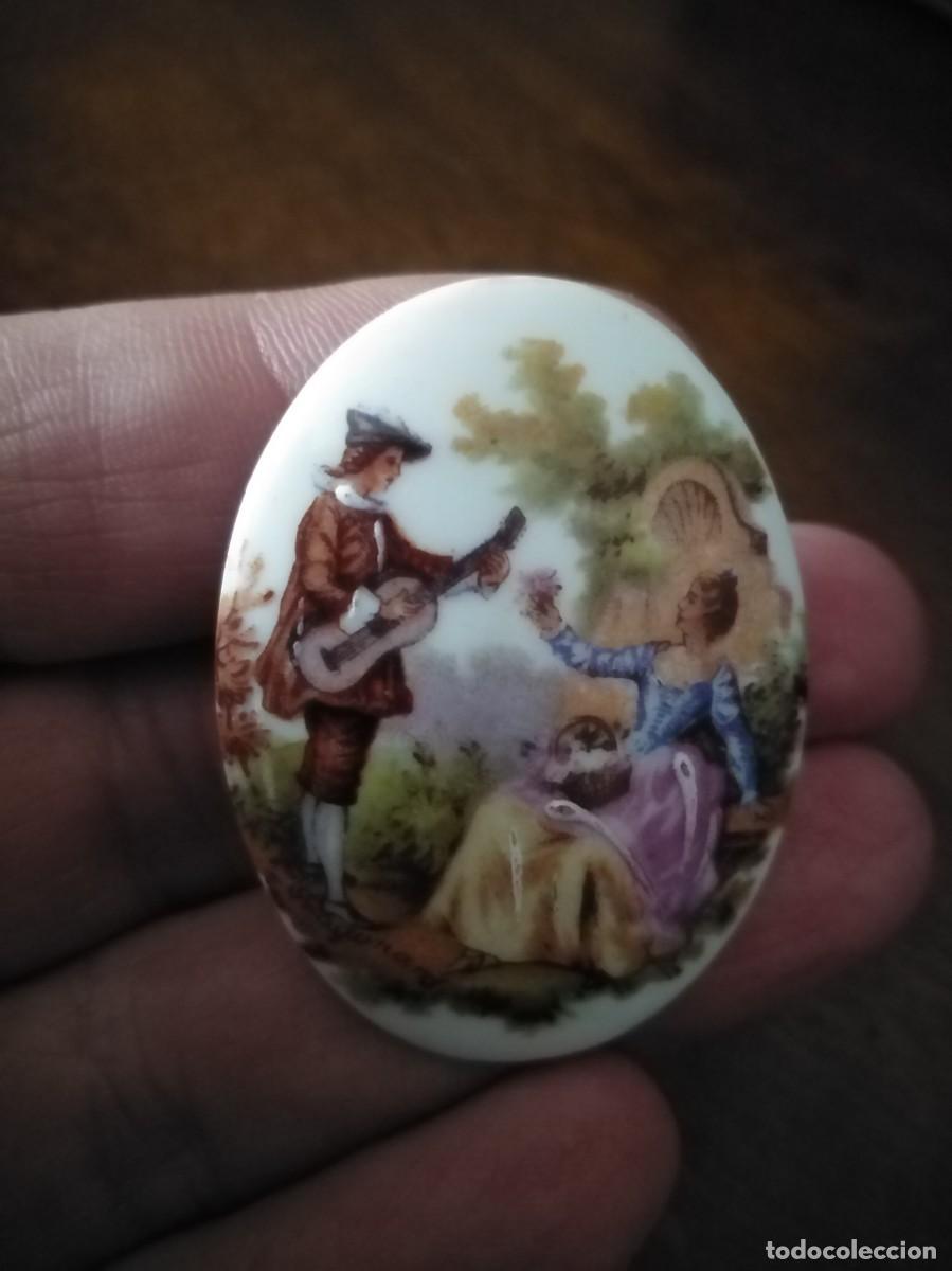 Joyeria: Broche en cer&aacute;mica. Francia. - Foto 4