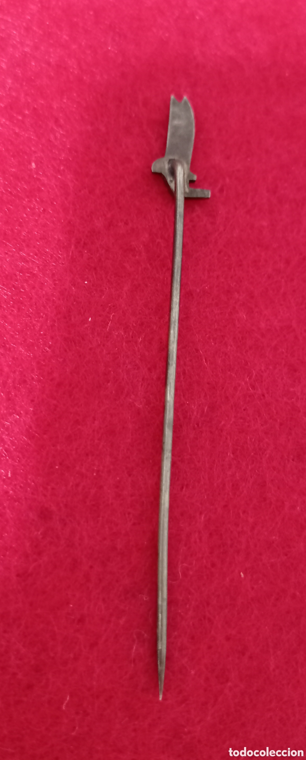 Joyeria: ⚜️ANTIGUO ALFILER DE ROPA BROCHE DE AGUJA - Foto 2