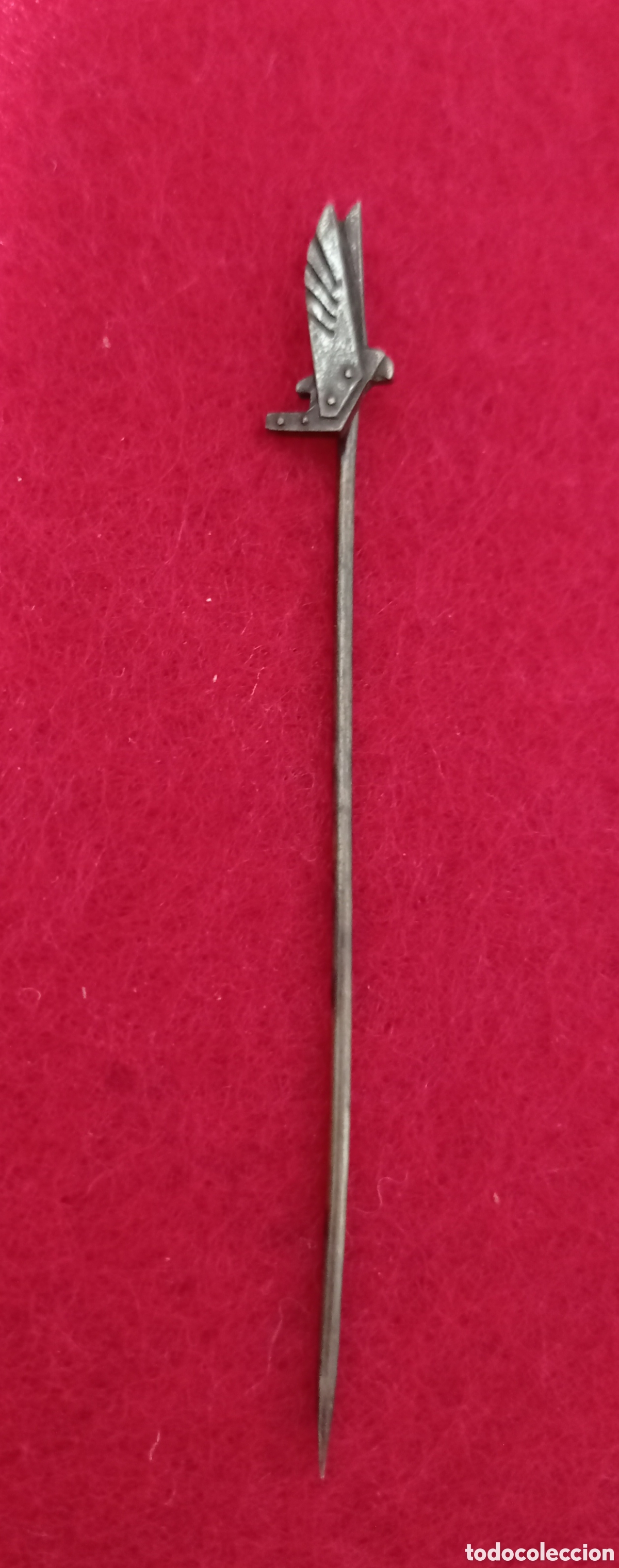 Joyeria: ⚜️ANTIGUO ALFILER DE ROPA BROCHE DE AGUJA - Foto 1