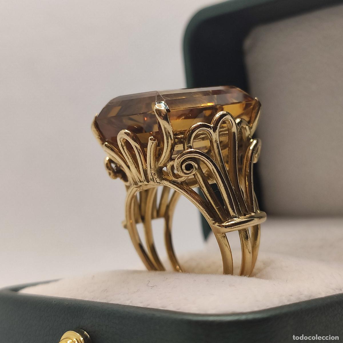 Joyeria: Topacio Sortija Oro de Ley 18K. - Foto 10