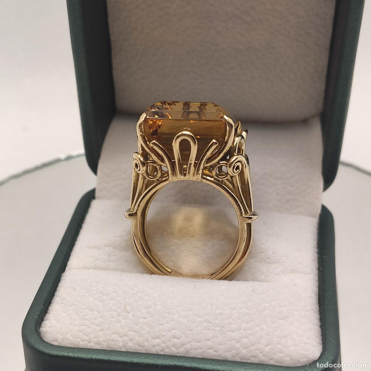 Joyeria: Topacio Sortija Oro de Ley 18K. - Foto 11