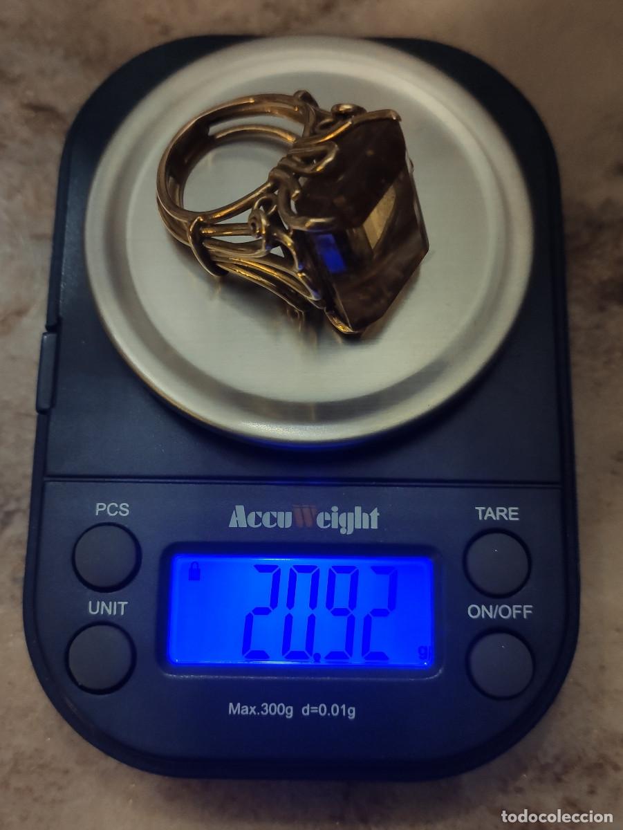 Joyeria: Topacio Sortija Oro de Ley 18K. - Foto 12