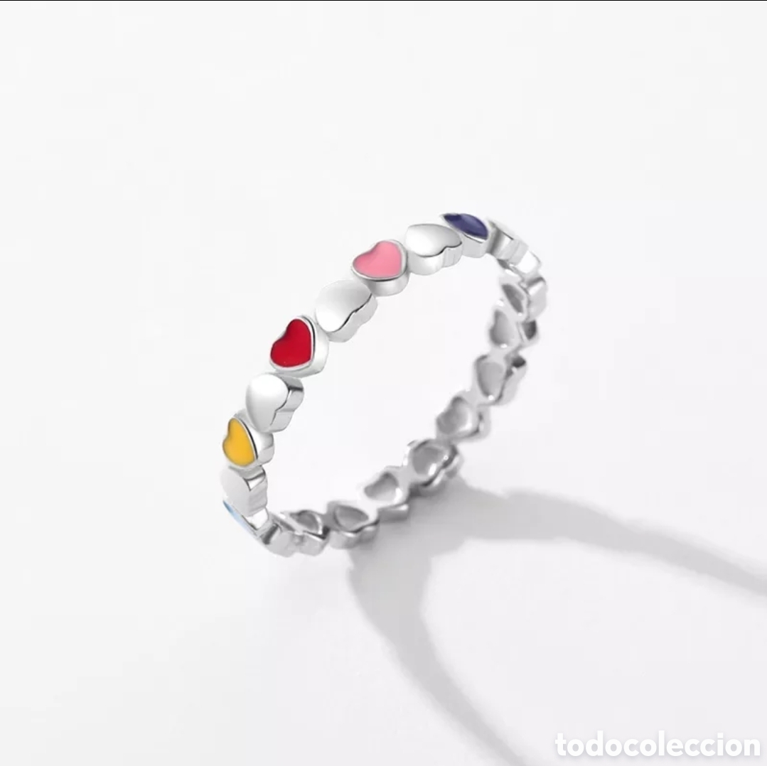 Joyeria: Anillo de Plata Corazones ENV&Iacute;O GRATIS!! - Foto 2