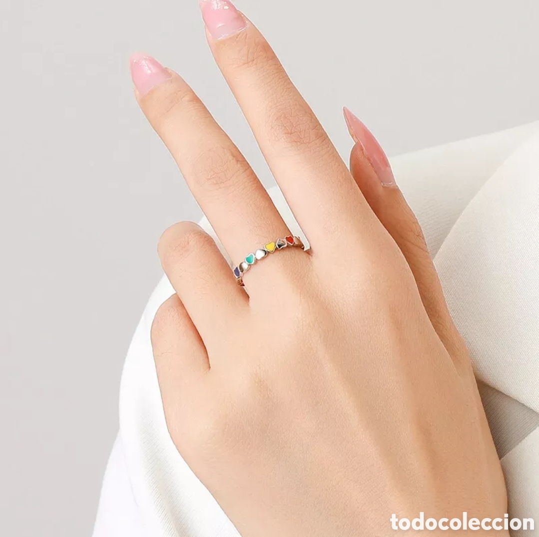 Joyeria: Anillo de Plata Corazones ENV&Iacute;O GRATIS!! - Foto 3