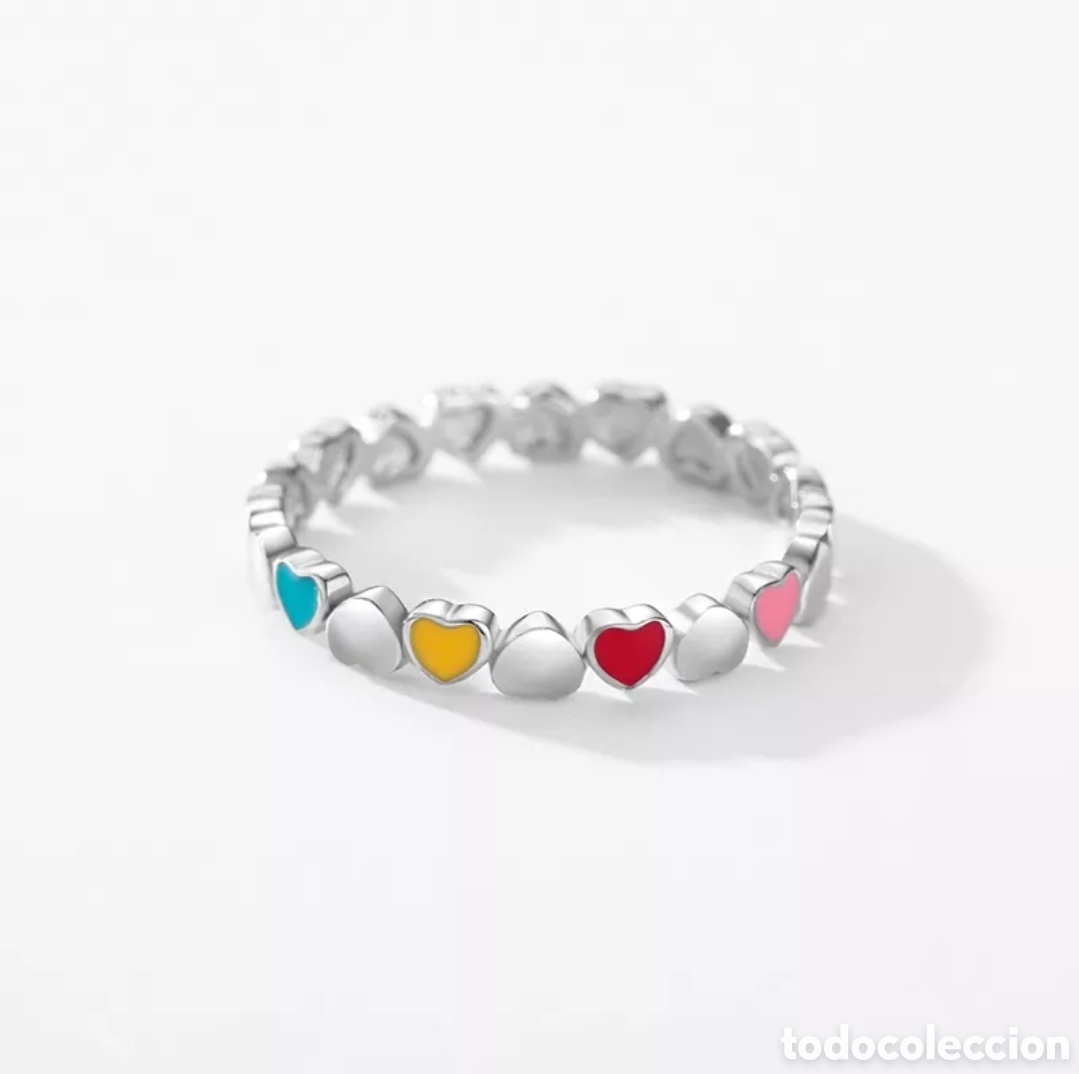 Joyeria: Anillo de Plata Corazones ENV&Iacute;O GRATIS!! - Foto 1