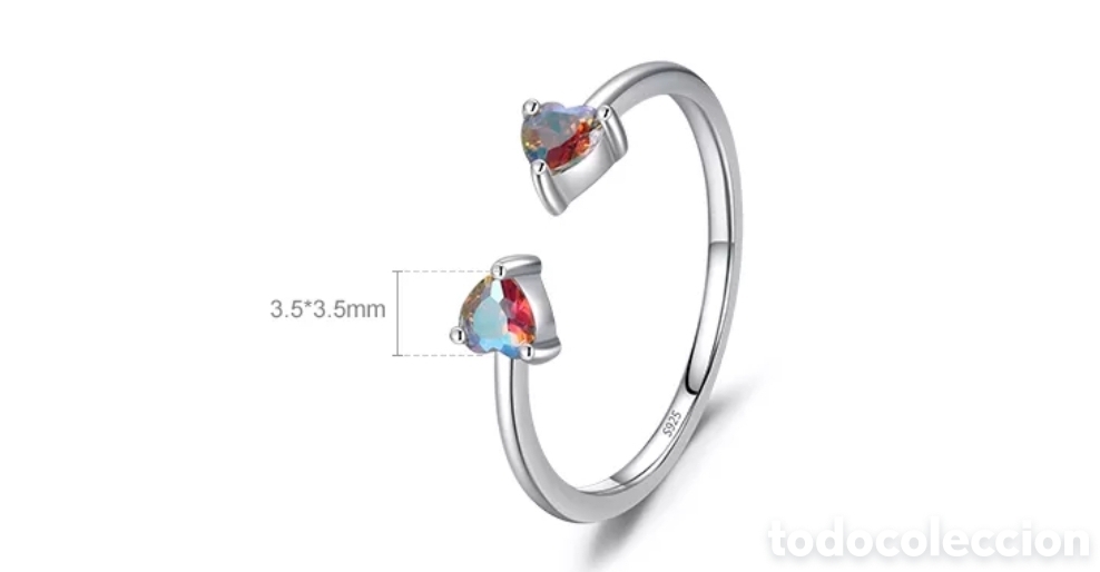 Joyeria: Anillo de Plata Corazones ENV&Iacute;O GRATIS!! - Foto 4