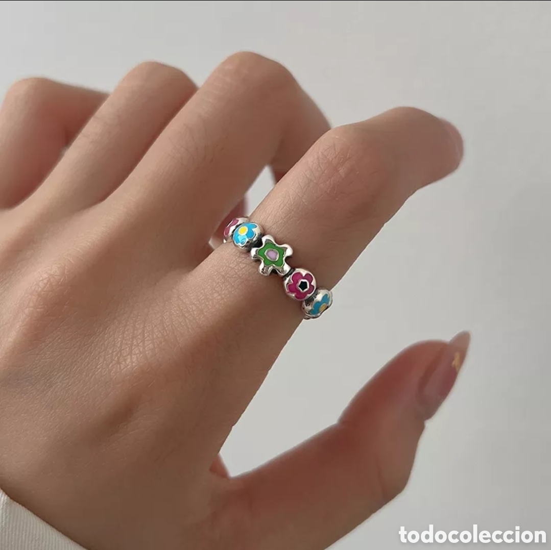 Joyeria: Anillo de Plata Flores ENV&Iacute;O GRATIS!! - Foto 1
