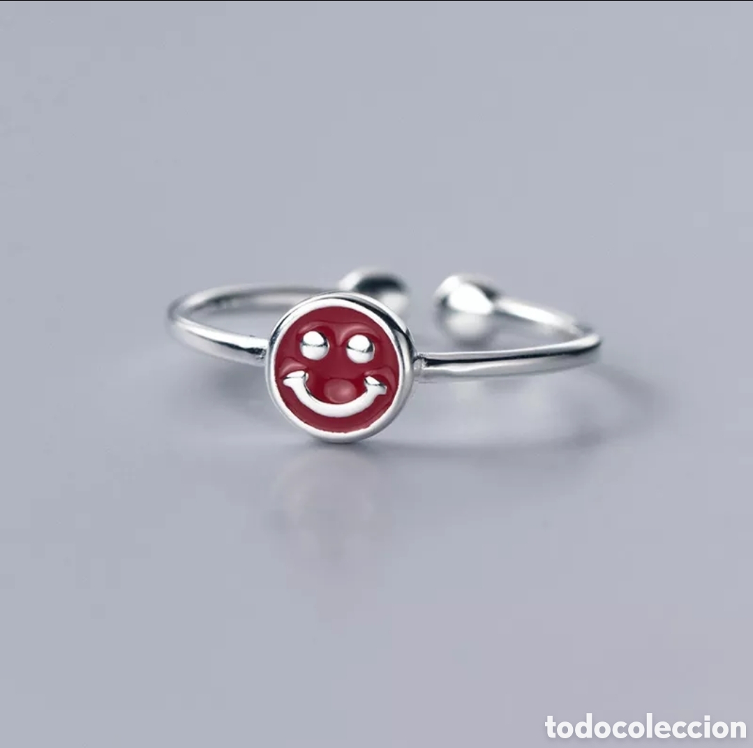 Joyeria: Anillo de Plata Carita Sonriente ENV&Iacute;O GRATIS!! - Foto 1