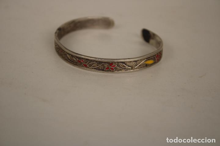 Joyeria: brazalete de plata y esmaltes - Foto 3