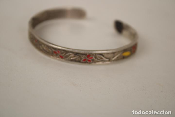 Joyeria: brazalete de plata y esmaltes - Foto 4