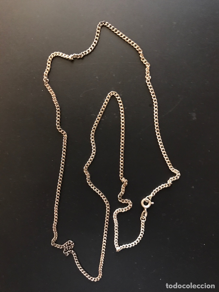 Joyeria: Cadena de PLATA mod 5 a&ntilde;os 50 - Foto 1