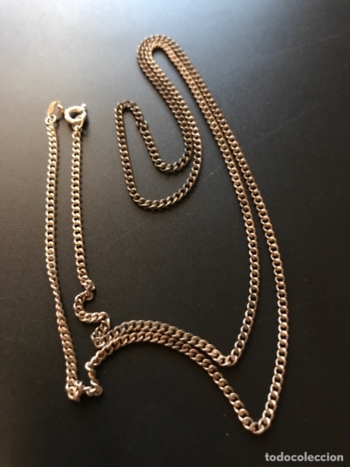 Joyeria: Cadena de PLATA mod 4 a&ntilde;os 50 - Foto 2