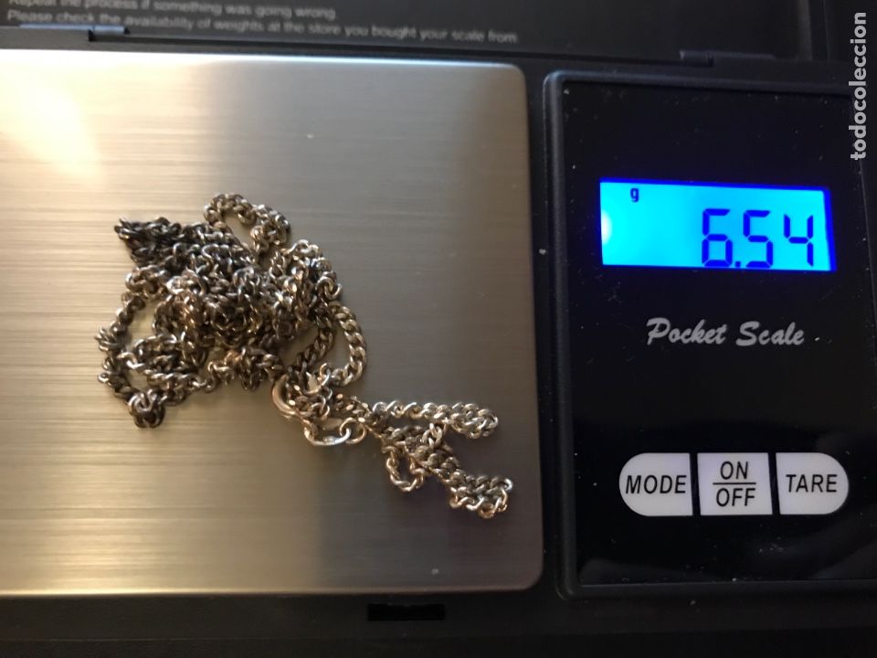 Joyeria: Cadena de PLATA mod 4 a&ntilde;os 50 - Foto 3