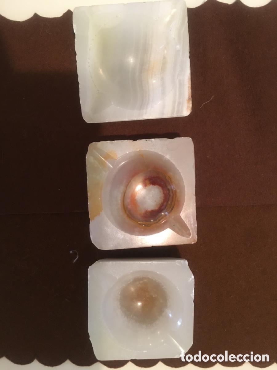 Joyeria: 3 ceniceros de cuarzo blanco (protecci&oacute;n) - Foto 2