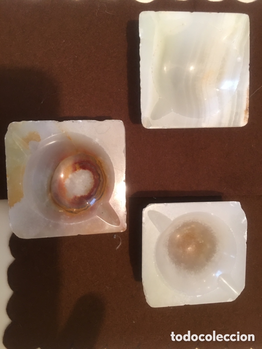 Joyeria: 3 ceniceros de cuarzo blanco (protecci&oacute;n) - Foto 1