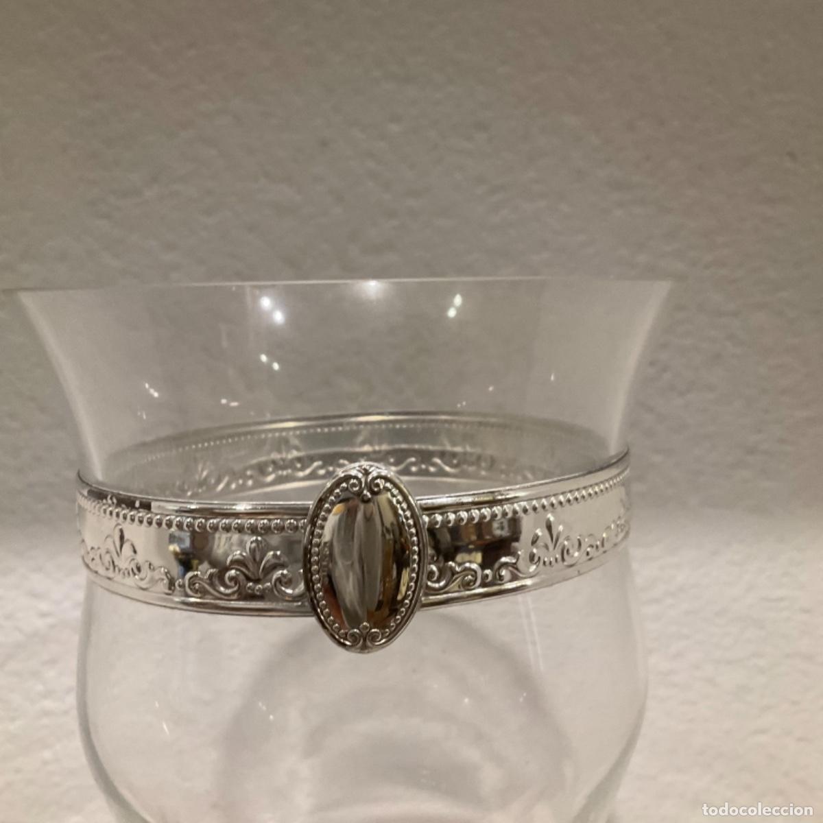 Joyeria: BOMBONERA DE CRISTAL Y PLATA de 37cm - Foto 5